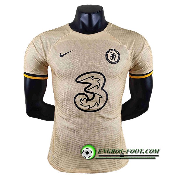 Maillot de Foot FC Chelsea Jaune 2022/2023