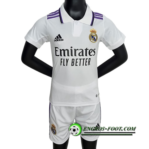 Maillot de Foot Real Madrid Enfant Domicile 2022/2023