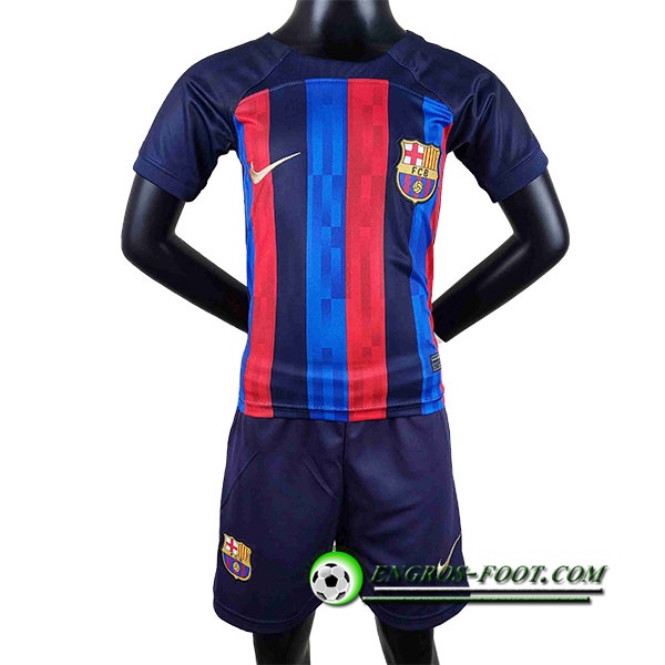 Maillot de Foot FC Barcelone Enfant Domicile 2022/2023