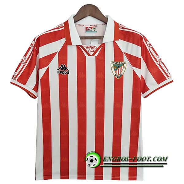 Maillot de Foot Athletic Bilbao Retro Domicile 1995/1997