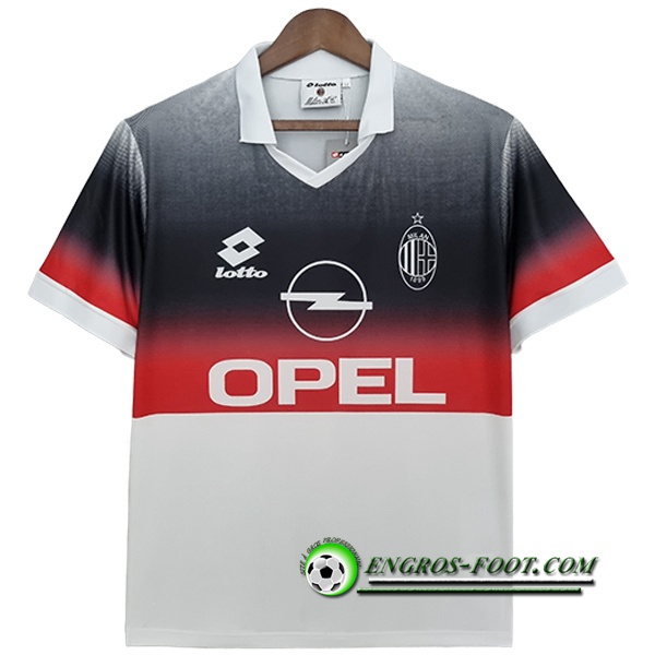 Maillot de Foot Milan AC Retro Blanc 1995/1996