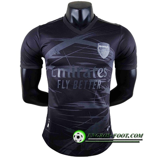 Maillot de Foot Arsenal Player Edition Noir 2022/2023