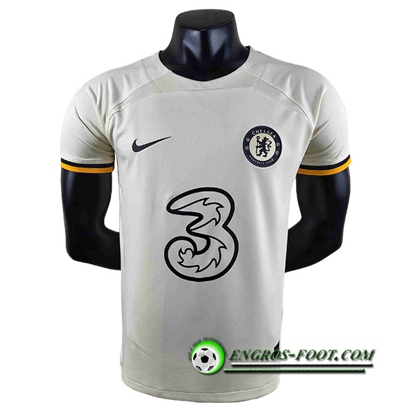 Maillot de Foot FC Chelsea Gris 2022/2023