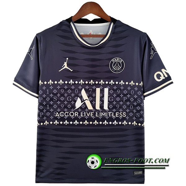 Training T-Shirts Jordan PSG Noir/Gris 2022/2023