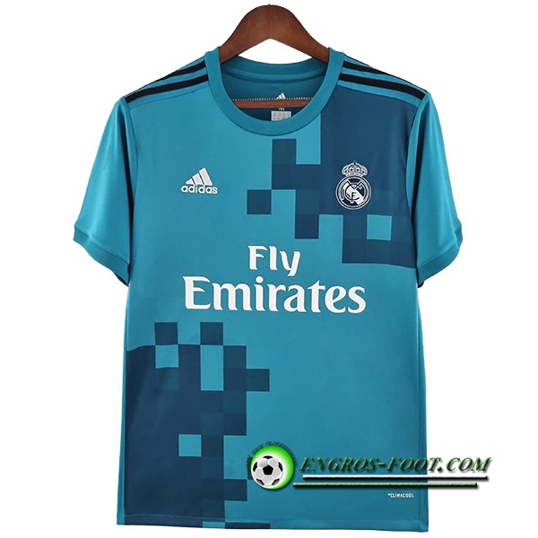 Maillot de Foot Real Madrid Retro Exterieur 2017/2018