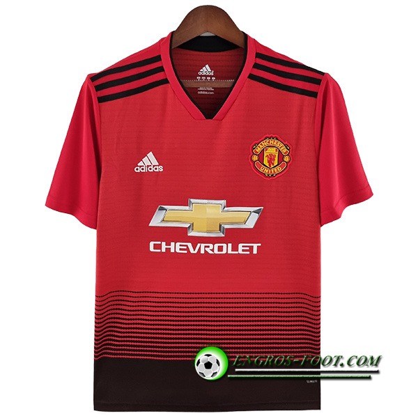 Maillot de Foot Manchester United Retro Domicile 2018/2019