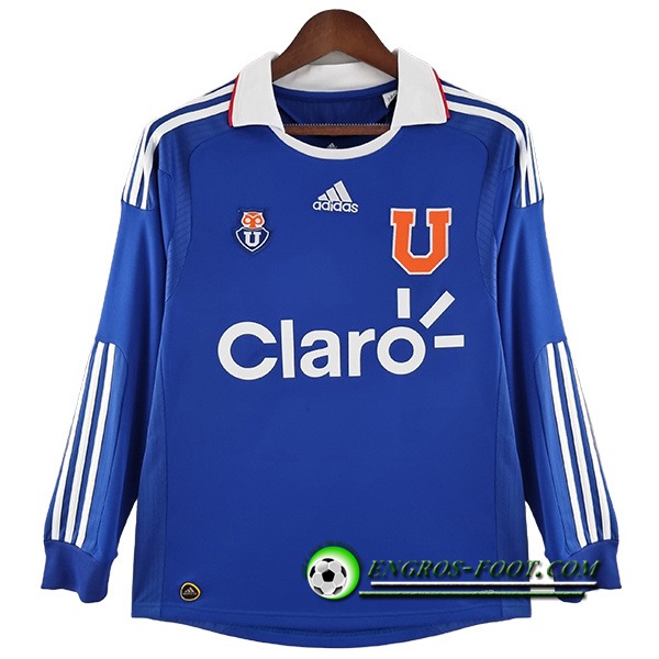 Maillot de Foot Universidad De Chile Retro Domicile Manches Longues 2011