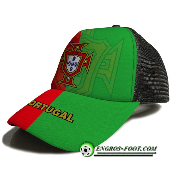 Casquette de Foot Portugal Vert/Rouge 2023