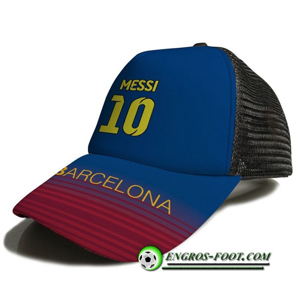 Casquette de Foot Messi 10 Bleu/Rouge 2023