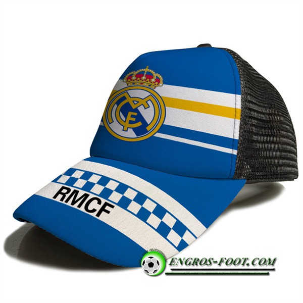 Casquette de Foot Real Madrid Bleu/Blanc 2023