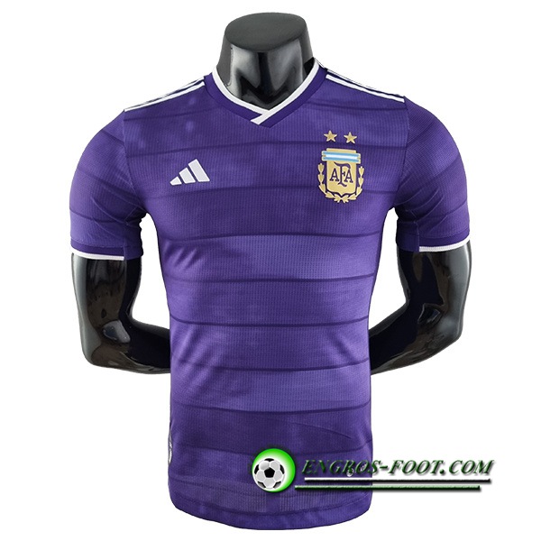 Maillot Equipe Foot Argentine Pourpre 2022/2023