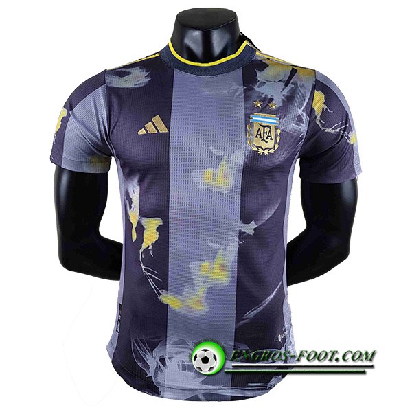 Maillot Equipe Foot Argentine Noir/Gris 2022/2023