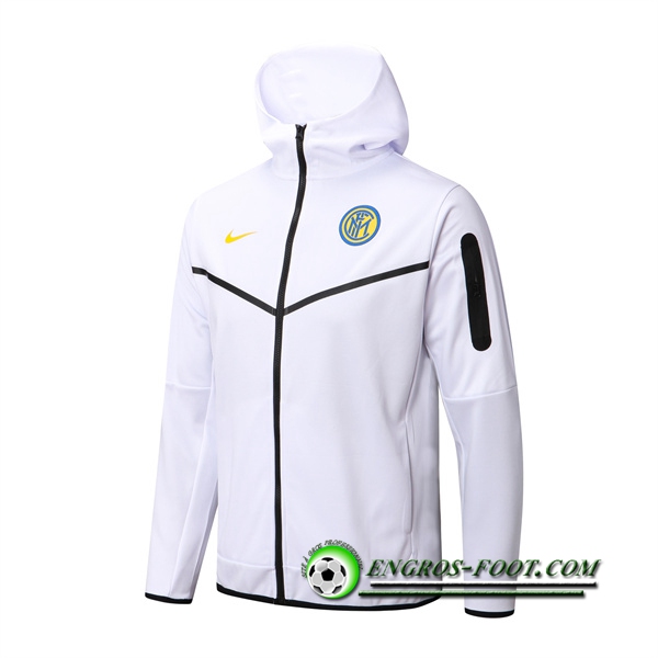 Veste A Capuche Inter Milan Blanc 2022/2023