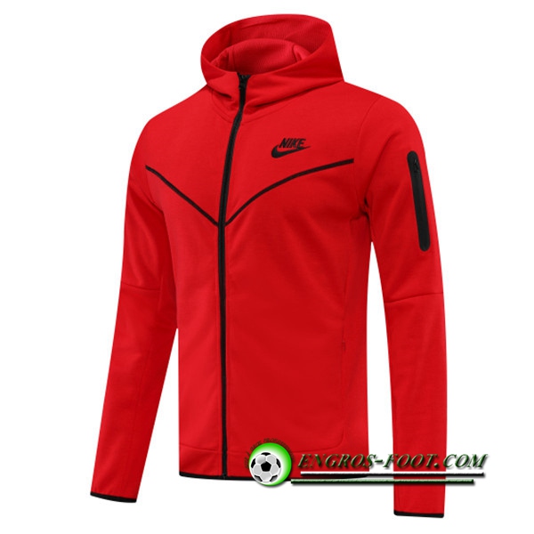 Veste A Capuche Nike Rouge 2022/2023