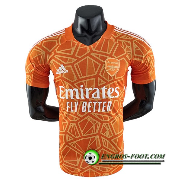 Maillot de Foot Arsenal Gardien de But Jaune 2022/2023