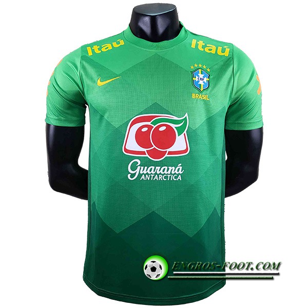 Training T-Shirts Bresil Vert 2022/2023 -02