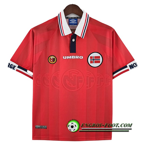 Maillot de Foot Norvège Retro Domicile 1998/1999