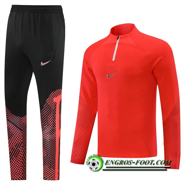 Ensemble Survetement de Foot Nike Rouge 2022/2023