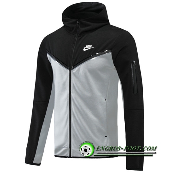 Veste A Capuche Nike Noir/Gris 2022/2023