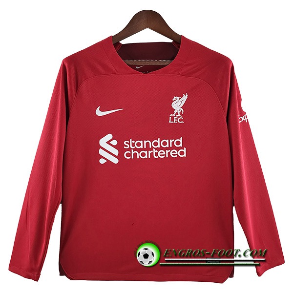 Maillot de Foot FC Liverpool Manches Longue Domicile 2022/2023