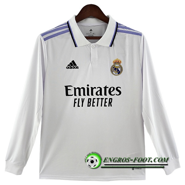 Maillot de Foot Real Madrid Manches Longue Domicile 2022/2023