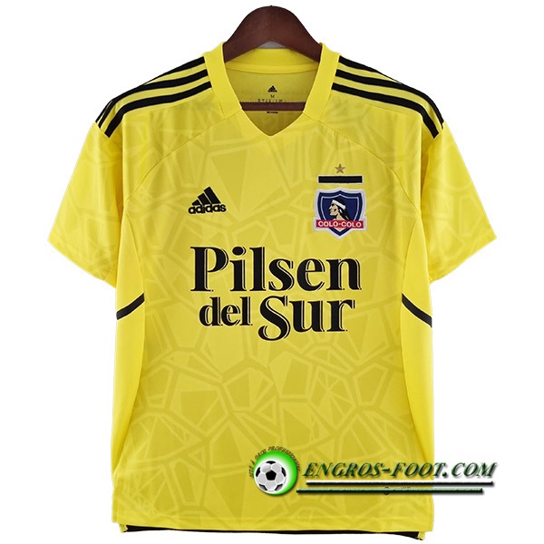 Maillot de Foot Colo-Colo Gardien de But Jaune 2022/2023