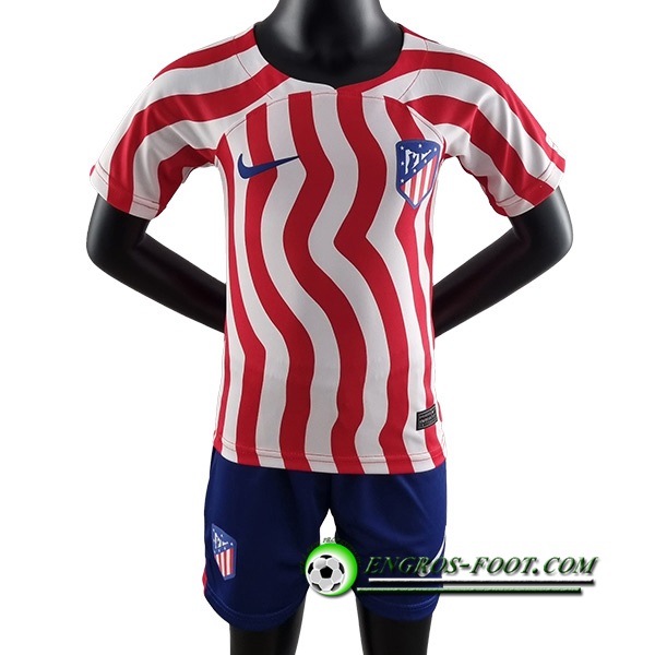 Maillot de Foot Atletico Madrid Enfant Domicile 2022/2023