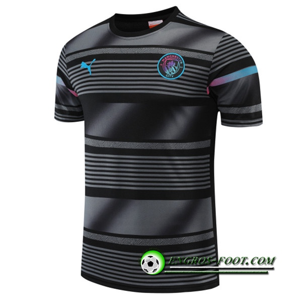 Training T-Shirts Marseille OM Gris/Noir 2022/2023