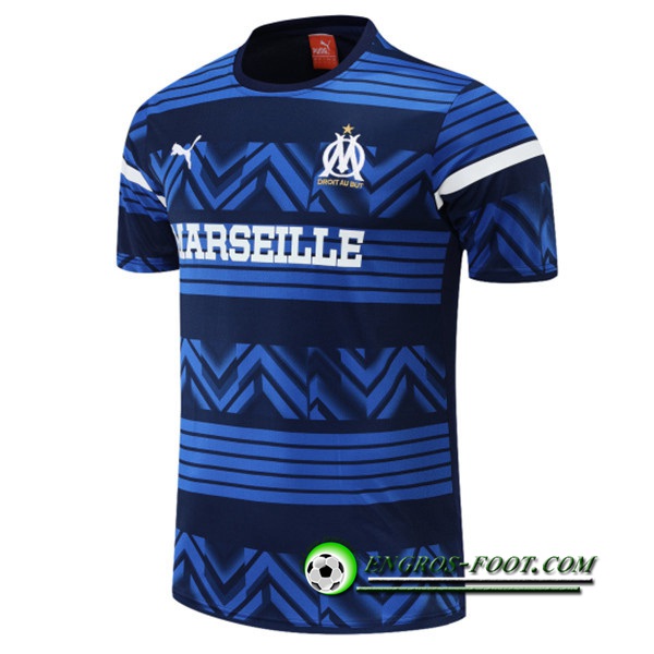 Training T-Shirts Marseille OM Bleu Marin 2022/2023