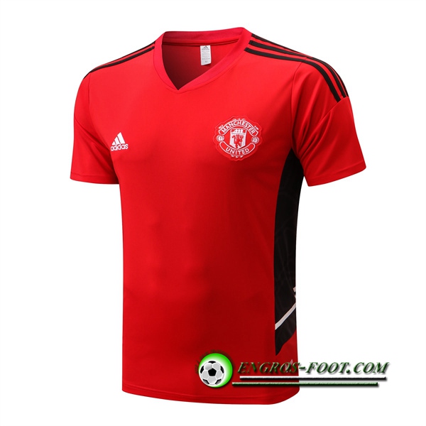 Training T-Shirts Manchester United Rouge 2022/2023