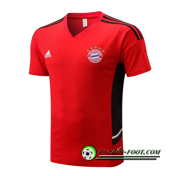 Training T-Shirts Bayern Munich Rouge 2022/2023