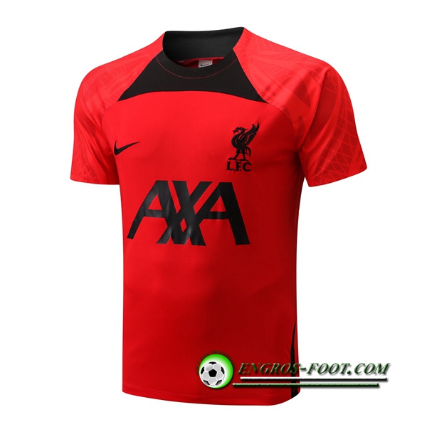 Training T-Shirts FC Liverpool Rouge/Noir 2022/2023