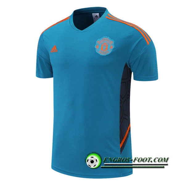 Training T-Shirts Manchester United Bleu 2022/2023