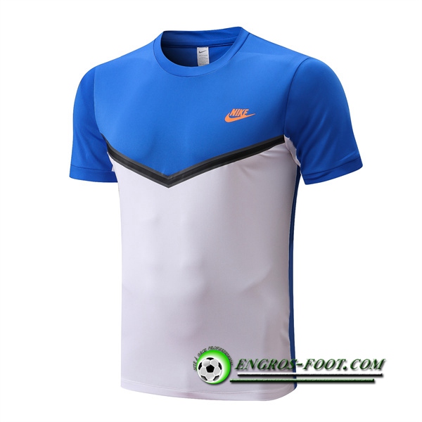 Training T-Shirts Nike Bleu/Blanc 2022/2023