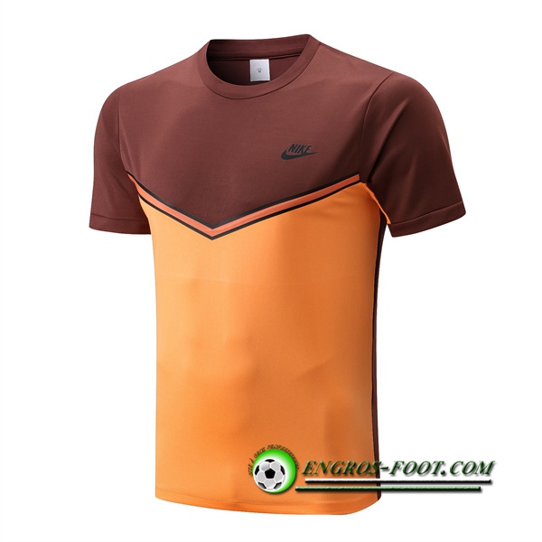 Training T-Shirts Nike Jaune/Brune 2022/2023