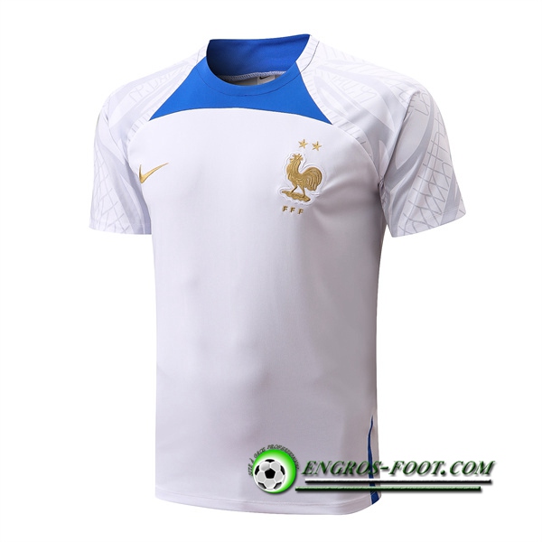 Training T-Shirts France Blanc 2022/2023