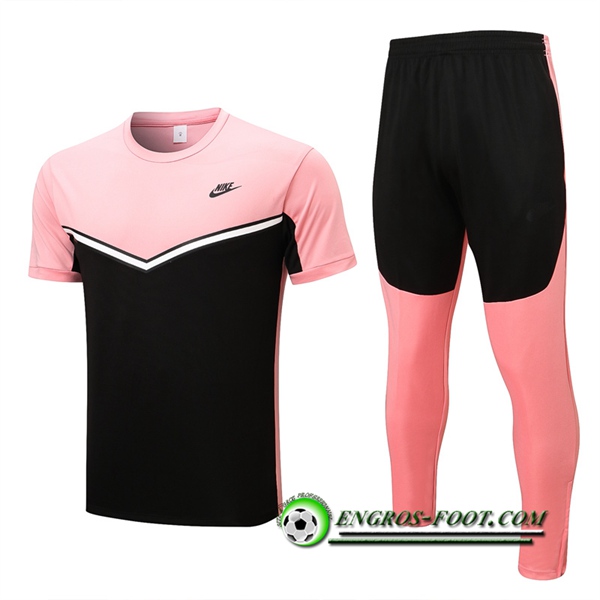 Ensemble Training T-Shirts + Pantalon Nike Rose/Gris 2022/2023