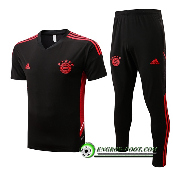 Ensemble Training T-Shirts + Shorts Atletico Madrid Bleu 2022/2023