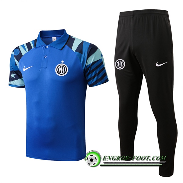 Ensemble Polo Foot Inter Milan Bleu 2022/2023