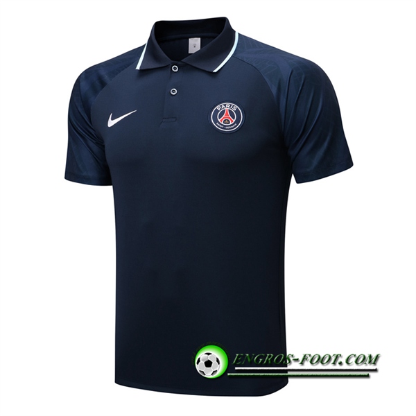 Polo Foot PSG Bleu Marin 2022/2023