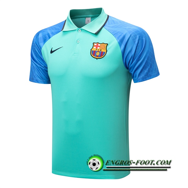 Polo Foot FC Barcelone Vert 2022/2023