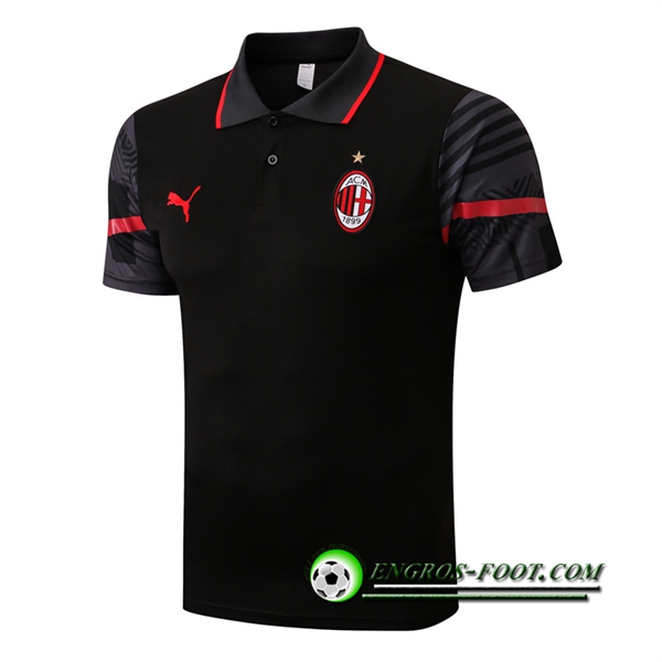 Polo Foot Milan AC Noir 2022/2023