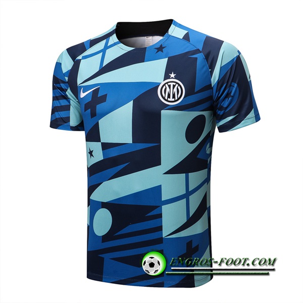 Training T-Shirts Inter Milan Bleu/Vert 2022/2023