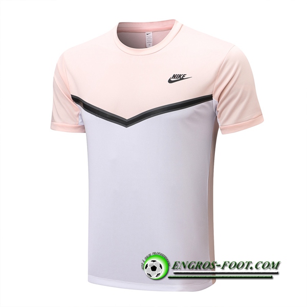 Training T-Shirts Nike Rose/Blanc 2022/2023