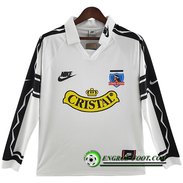 Maillot de Foot Colo-Colo Retro Domicile Manches Longues 1995