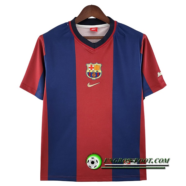 Maillot de Foot FC Barcelone Retro Domicile 1998/1999