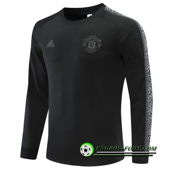 Sweatshirt Training Manchester United Noir 2022/2023