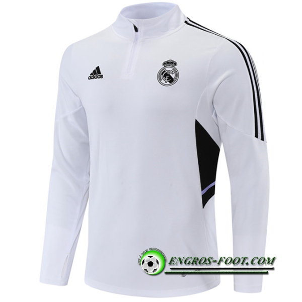 Sweatshirt Training Real Madrid Blanc 2022/2023