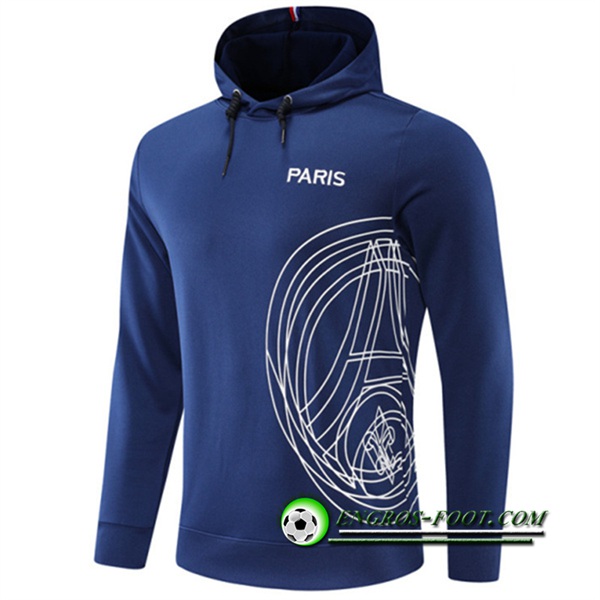 Sweatshirt Training Capuche PSG Bleu 2022/2023