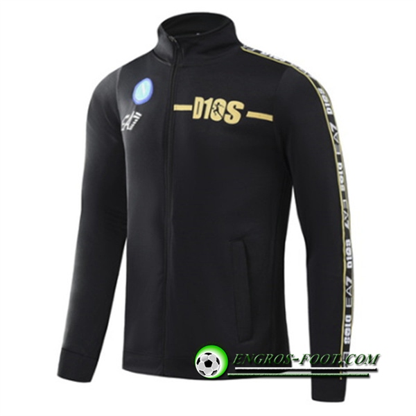 Veste Foot SSC Naples Noir 2022/2023